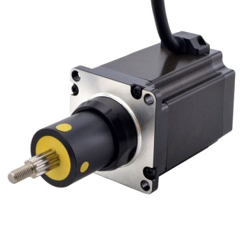 NEMA 23 Captive Acme Lineaire Stappenmotor 4.0A 75mm Stapel Schroefdraad 2,54mm (0,1")