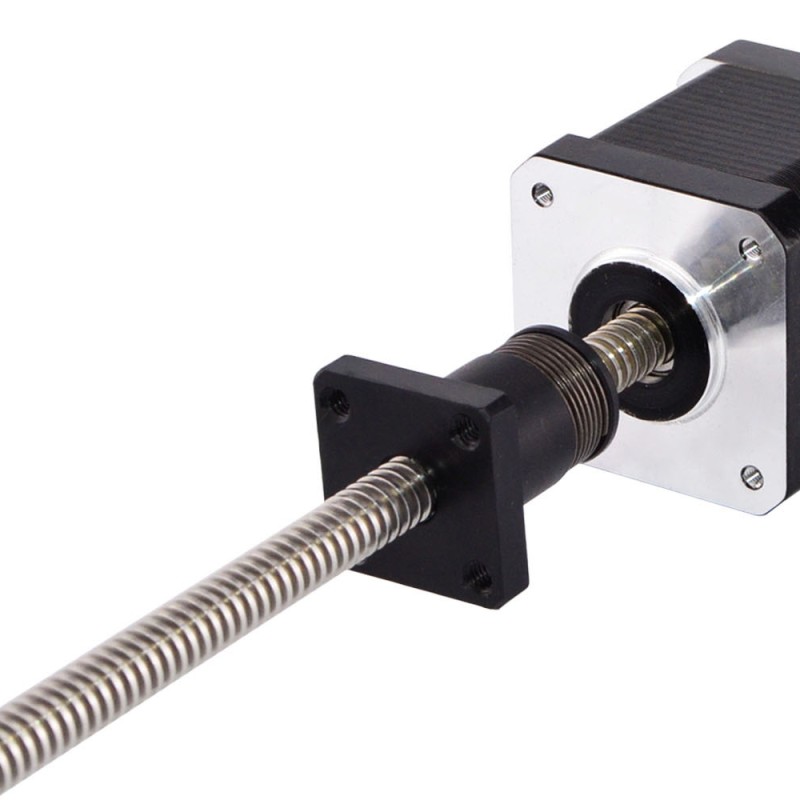 Anti-backlash schroefmoer Nema 17 extern 48mm stapel 1,68A kabel 2mm(0,07874") lengte 330mm - 17E19S1684AB4-330RA | StepperOnline Anti-backlash schroefmoer Nema 17 extern 48mm stapel 1,68A kabel 2mm(0,07874") lengte 330mm - 17E19S1684AB4-330RA | StepperOnline