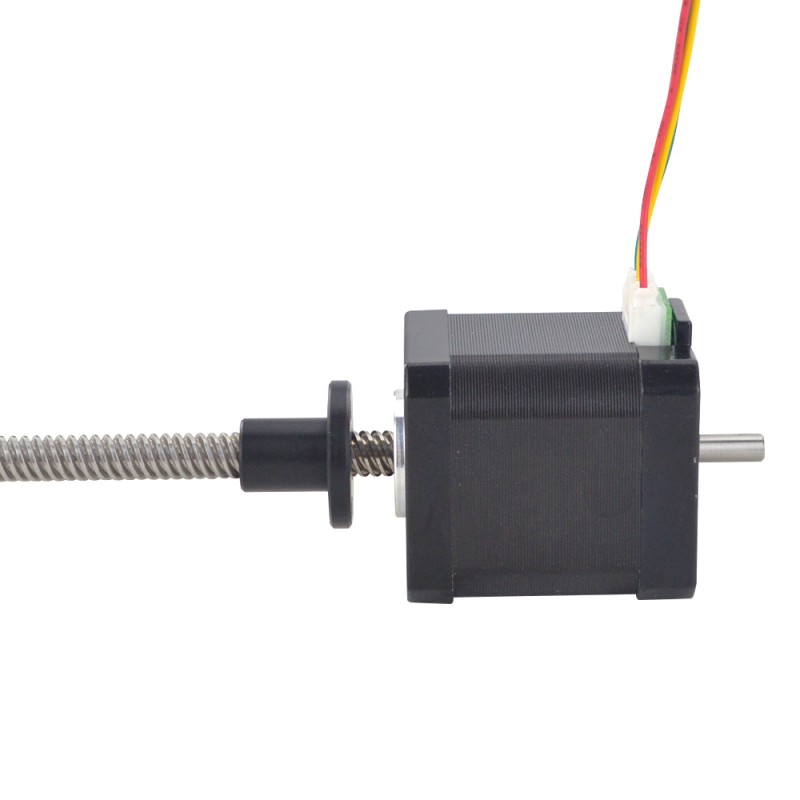 Nema 17 Dubbele Schacht Extern 48mm Stap 1,68A Lood 8mm (0,31496) Lengte 200mm Achterste Schachtlengte 13mm