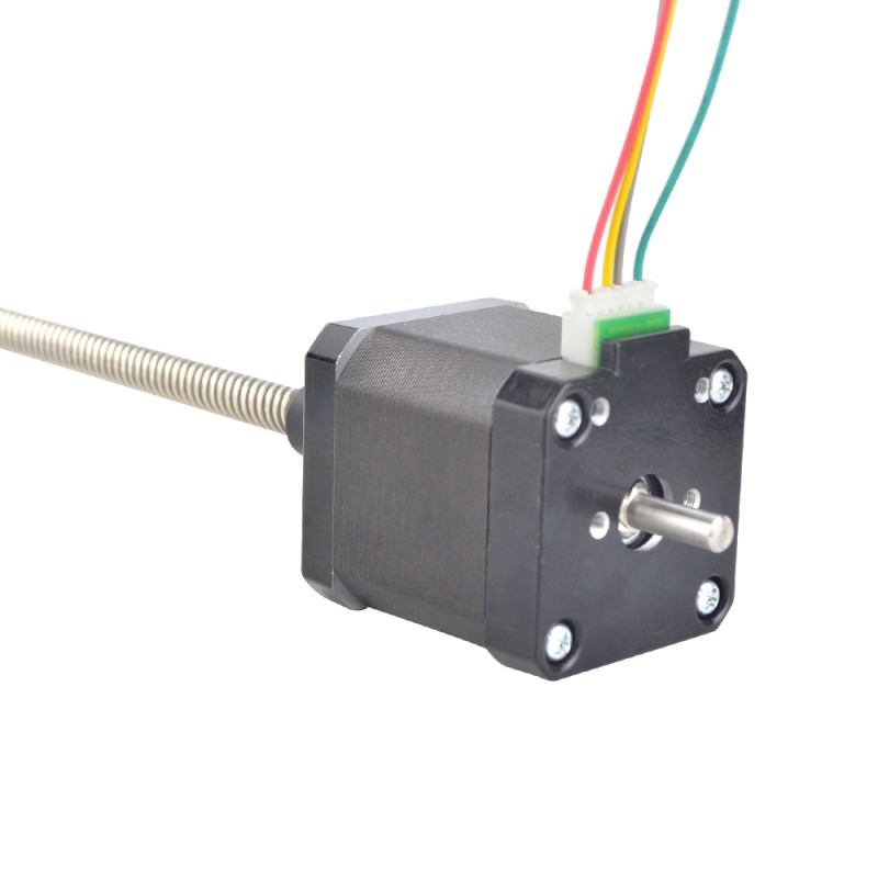 Nema 17 Dubbele Schacht Extern 48mm Stap 1,68A Lood 8mm (0,31496) Lengte 200mm Achterste Schachtlengte 13mm