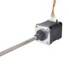 Nema 17 Dubbele Schacht Extern 48mm Stap 1,68A Lood 8mm (0,31496) Lengte 200mm Achterste Schachtlengte 13mm