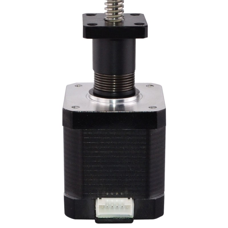 Anti-backlash schroefmoer Nema 17 extern 48mm stapel 1,68A kabel 2mm(0,07874") lengte 330mm - 17E19S1684AB4-330RA | StepperOnline Anti-backlash schroefmoer Nema 17 extern 48mm stapel 1,68A kabel 2mm(0,07874") lengte 330mm - 17E19S1684AB4-330RA | StepperOnline