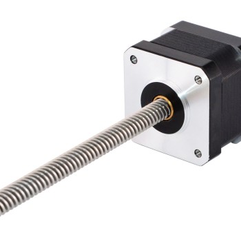Nema 17 Niet-vastzittend 26Ncm(36,81oz.in) 34mm Stap 0,4A Lood 8mm(0,31496")