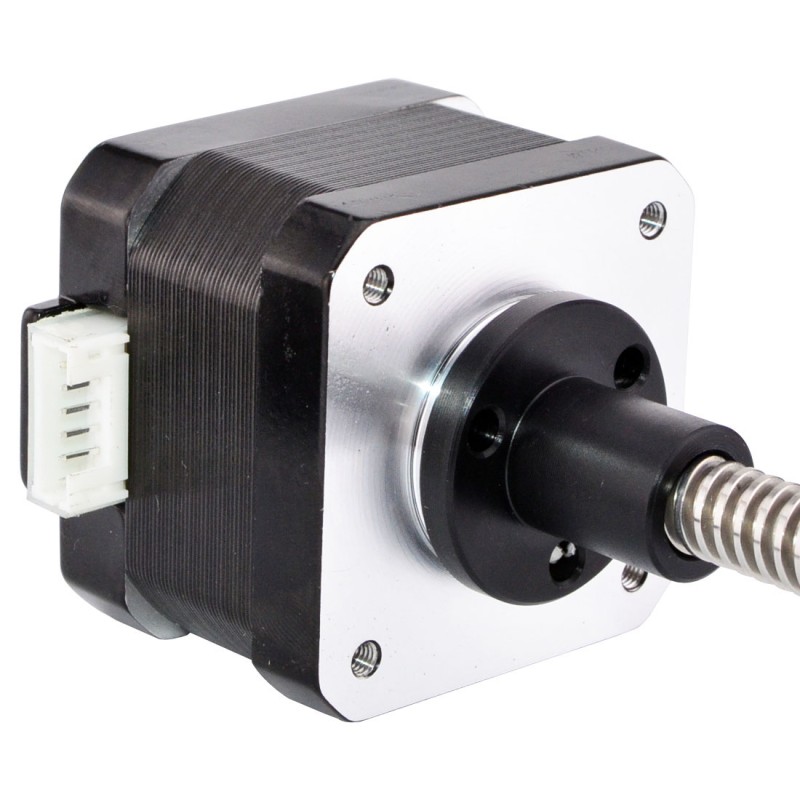 VS in de uitverkoop - Nema 17 Extern 34mm Stapel 0,4A Lood 8mm (0,31496") - US-17LS13-0404E-200G | StepperOnline