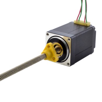 NEMA 11 Externe Acme Lineaire Stappenmotor 1.0A 46mm Stack Screw Lood 5,08mm (0,2")