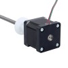 Nema 14 Externe stapel 34mm 0,57A Draad 2,4384mm(0,096") Lengte 150mm - 14E13S0574JE4-150RS | StepperOnline