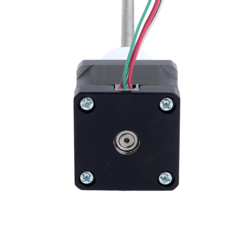 Nema 14 Externe stapel 34mm 0,57A Draad 2,4384mm(0,096") Lengte 150mm - 14E13S0574JE4-150RS | StepperOnline