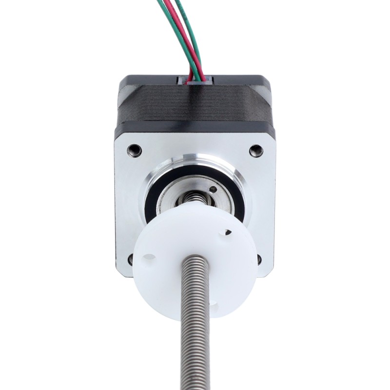 Nema 14 Externe stapel 34mm 0,57A Draad 2,4384mm(0,096") Lengte 150mm - 14E13S0574JE4-150RS | StepperOnline