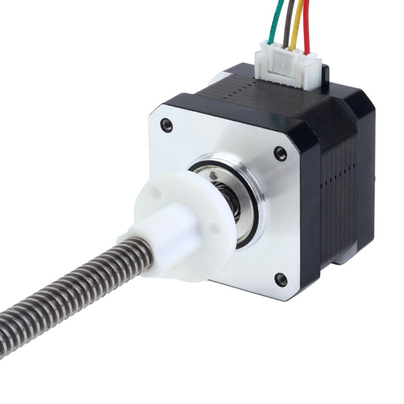 Nema 17 externe 34mm stapel 0,4A kabel 4mm (0,15748) lengte 150mm - 17E13S0404DB4-150RS | StepperOnline