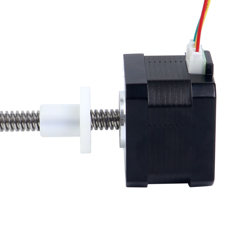 Nema 17 externe 34mm stapel 0,4A kabel 4mm (0,15748) lengte 150mm - 17E13S0404DB4-150RS | StepperOnline
