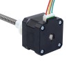 Nema 17 externe 34mm stapel 0,4A kabel 4mm (0,15748) lengte 150mm - 17E13S0404DB4-150RS | StepperOnline