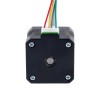 Nema 17 extern 34mm stapelhoogte 0.4A kabel 8mm(0.31496") lengte 150mm - 17E13S0404MB4-150RS | StepperOnline