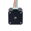 Nema 17 externe 34mm stapel 0,4A-kabel 8mm(0,31496") lengte 200mm - 17E13S0404MB4-200RS | StepperOnline