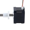 Nema 17 externe 34mm stapel 0,4A-kabel 8mm(0,31496") lengte 300mm - 17E13S0404MB4-300RS | StepperOnline