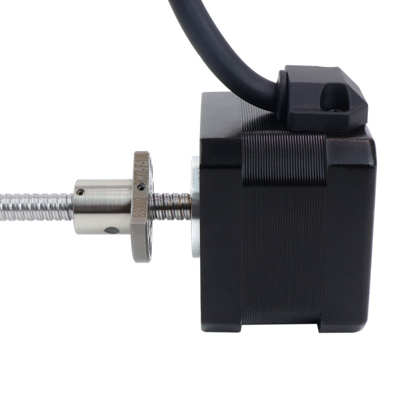 NEMA 17 externe bal schroef lineaire stappenmotor 1.5A 34mm stack schroef leiden 2mm (0.07874 ) Loodlengte 150mm