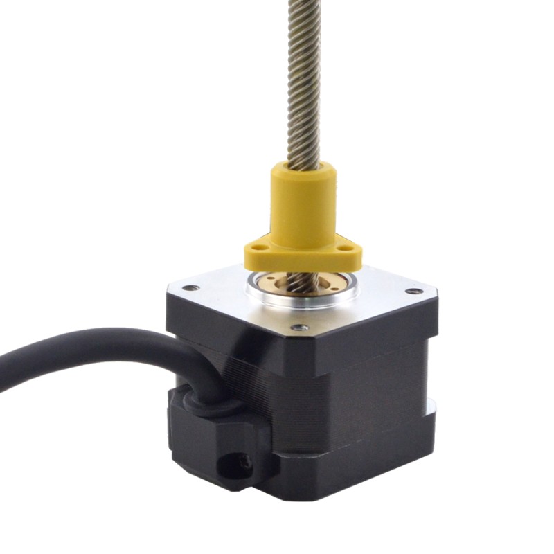 NEMA 17 Externe Acme Lineaire Stappenmotor 1.5A 34mm Stack Screw Lood 12.7mm (0.5 ) Loodlengte 150mm