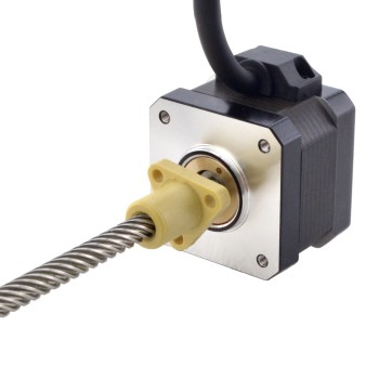 NEMA 17 Externe Acme Lineaire Stappenmotor 1.5A 34mm Stack Screw Lood 25.4mm (1")