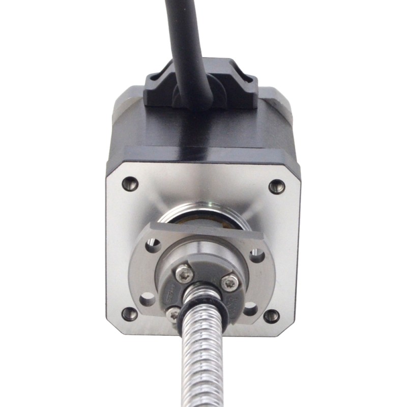NEMA 17 externe bal schroef lineaire stappenmotor 2.5A 48mm stack schroef leiden 8mm (0.3150 ) Lengte 150mm leiden