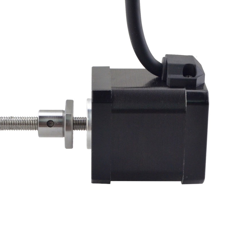 NEMA 17 externe bal schroef lineaire stappenmotor 2.5A 48mm stack schroef leiden 1mm (0.03937 ) Loodlengte 150mm