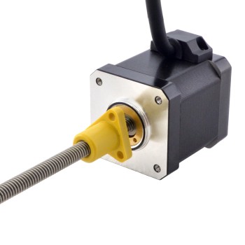 NEMA 17 Externe Acme Lineaire Stappenmotor 2.5A 48mm Stack Screw Lood 2.54mm (0.1") Loodlengte 150mm