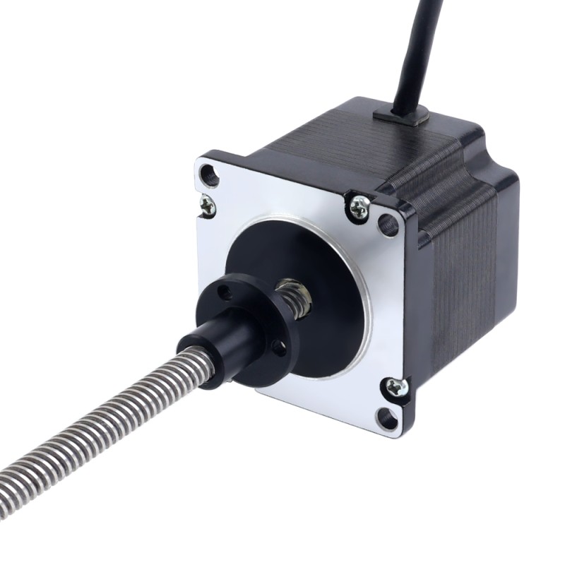 Nema 23 externe 51mm stapel 0,9A kabel 8mm(0,31496") lengte 150mm - 23E20S0904MB2-150RS | StepperOnline