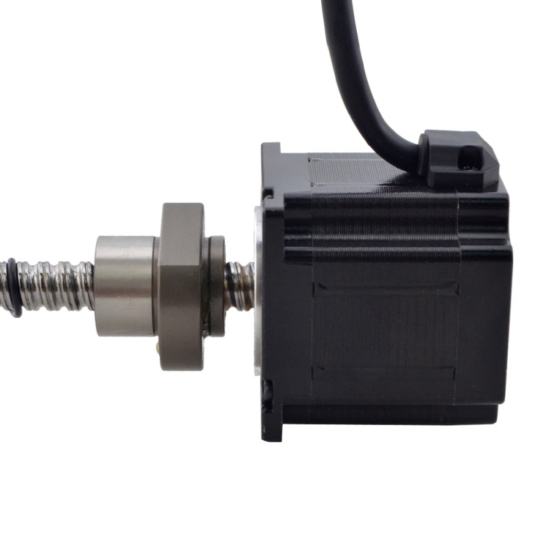 NEMA 23 externe bal schroef lineaire stappenmotor 3.0A 56mm stack schroef leiden 5 mm (0,1969) leiden lengte 200 mm
