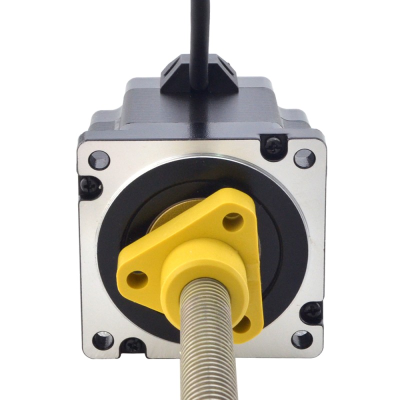NEMA 34 Externe Acme Lineaire Stappenmotor 5.5A 76mm Stack Screw Lood 2.54mm (0.1 ) Loodlengte 200mm