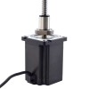 NEMA 34 externe balschroef lineaire stappenmotor 8Nm (1132.90oz.in) 6.0A 114mm stelschroef 10mm (0.3937) lengte 200mm