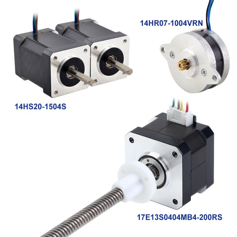VORON V0.1 BOM van stappenmotoren 14HS20-1504S & 14HR07-1004VRN & 17LS13-0404E-200G