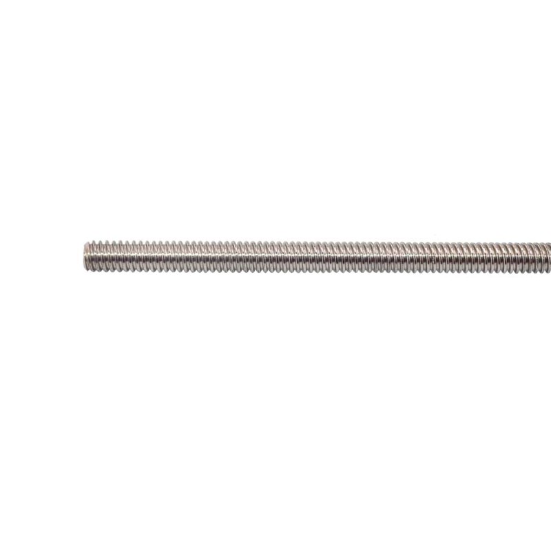 250mm 5mm Diameter 2mm Pitch Trapeziumvormige Loodschroef