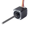 Nema 11 niet-vaste 34mm stapel 0,75 A-kabel 2mm(0,07874") lengte 100mm - 11N13S0754AA4-100RS | StepperOnline