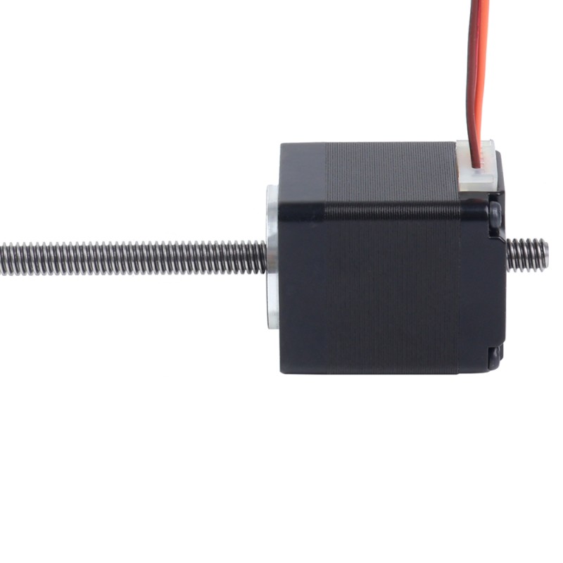 Nema 11 niet-vaste 34mm stapel 0,75 A-kabel 2mm(0,07874") lengte 100mm - 11N13S0754AA4-100RS | StepperOnline