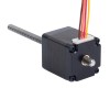 Nema 11 niet-vaste 34mm stapel 0,75 A-kabel 2mm(0,07874") lengte 100mm - 11N13S0754AA4-100RS | StepperOnline