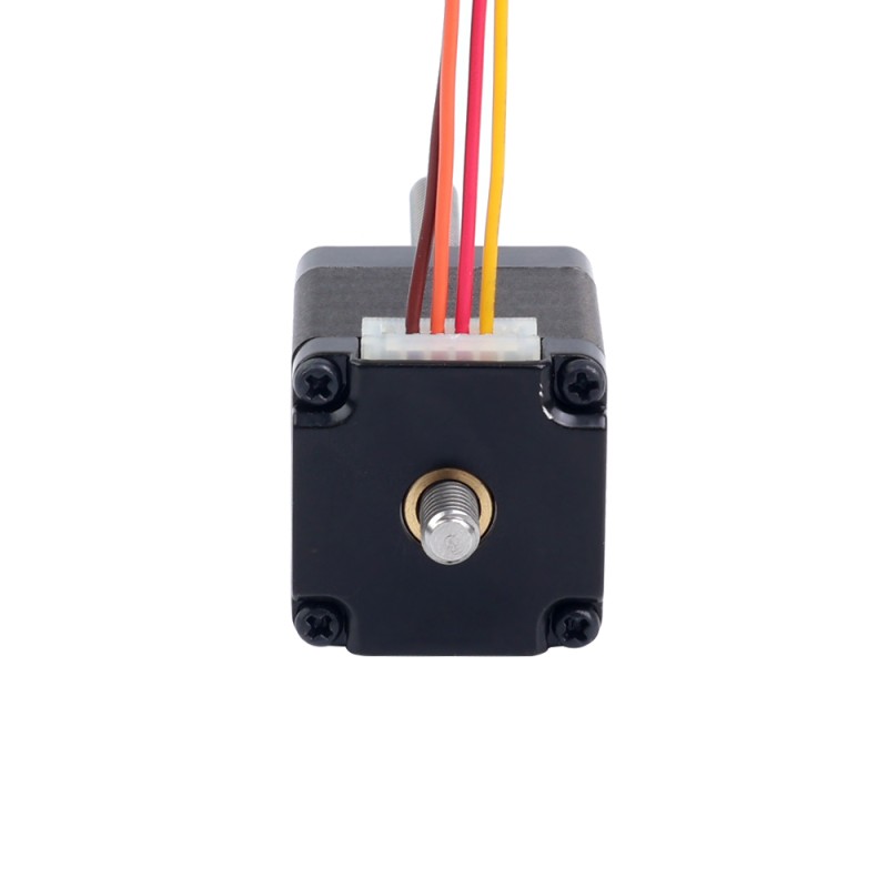 Nema 11 niet-vaste 34mm stapel 0,75 A-kabel 2mm(0,07874") lengte 100mm - 11N13S0754AA4-100RS | StepperOnline
