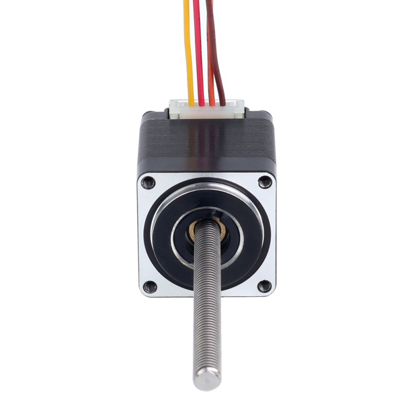 Nema 11 niet-vaste 34mm stapel 0,75 A-kabel 2mm(0,07874") lengte 100mm - 11N13S0754AA4-100RS | StepperOnline