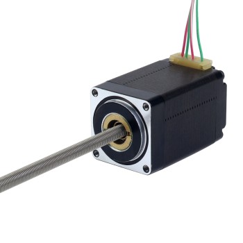 NEMA 11 niet-captive Acme lineaire stappenmotor 1,0A 46mm stapelschroef Kabel 0,635mm(0,025") Kabellengte 250mm