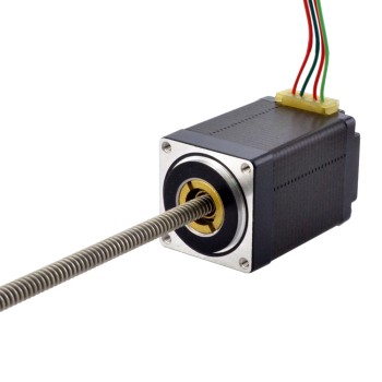 NEMA 11 Niet-captieve Acme Lineaire Stappenmotor 1.0A 46mm Stack Screw Lood 2,54mm (0,1")