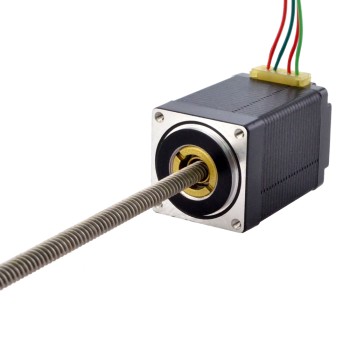 NEMA 11 Niet-captieve Acme Lineaire Stappenmotor 1.0A 46mm Stack Screw Lood 5,08mm (0,2")