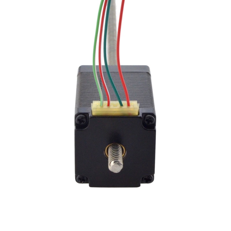 NEMA 11 Niet-captieve Acme Lineaire Stappenmotor 1.0A 46mm Stack Screw Lood 5,08mm (0,2) Loodlengte 200mm