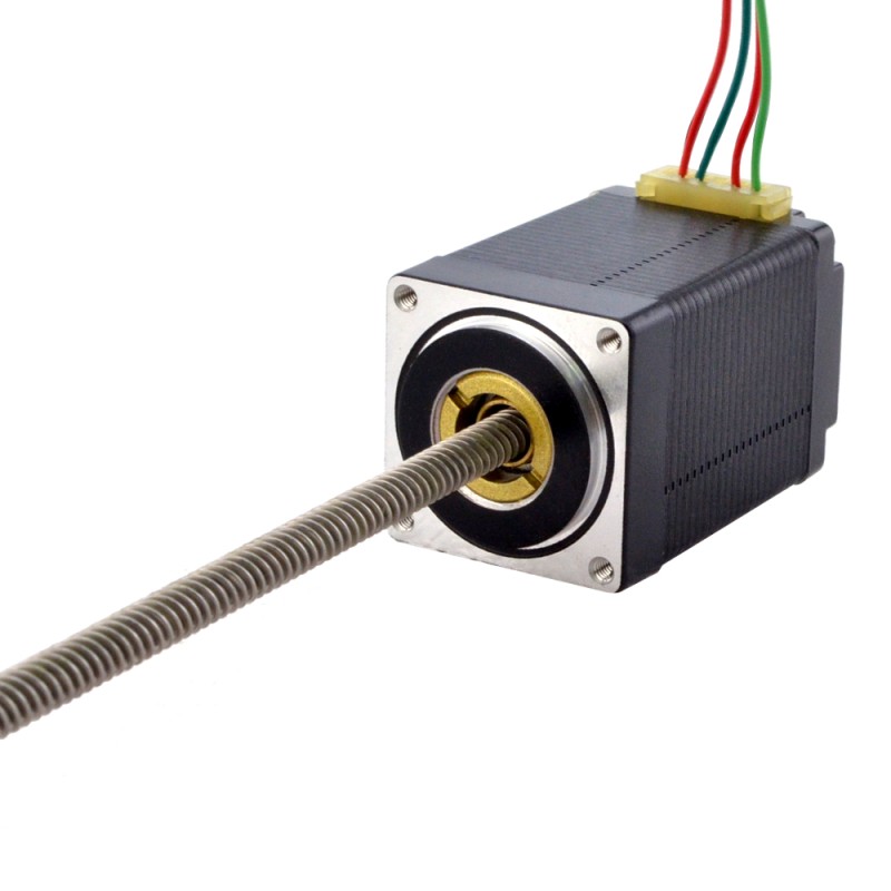 NEMA 11 Niet-captieve Acme Lineaire Stappenmotor 1.0A 46mm Stack Screw Lood 5,08mm (0,2) Loodlengte 200mm