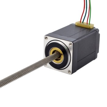 NEMA 11 Niet-captieve Acme Lineaire Stappenmotor 1.0A 46mm Stack Screw Lood 10,16mm (0,4")