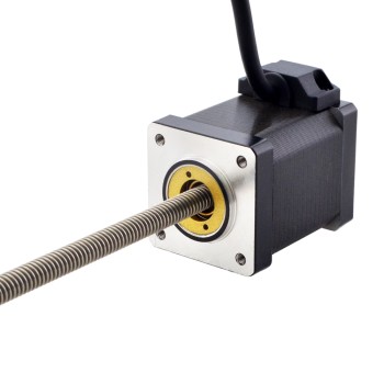 NEMA 14 niet-captieve Acme lineaire stappenmotor 1,5A 47mm Omwenteling van de lood 2,54mm (0,1")