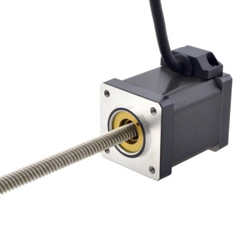 CN In de uitverkoop - NEMA 14 niet-captieve Acme lineaire stappenmotor 1,5A 47mm Omwenteling van de lood 6,35mm (0,25")