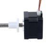 Nema 17 Extern 34mm Stapel 0,4A Lood 4mm Lengte 100mm - 17E13S0404DB4-100RS | StepperOnline UK