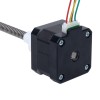 Nema 17 Extern 34mm Stapel 0,4A Lood 4mm Lengte 100mm - 17E13S0404DB4-100RS | StepperOnline UK