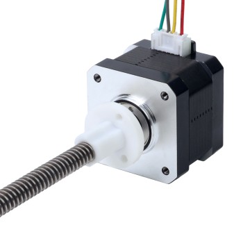 Nema 17 Extern 34mm Stapel 0,4A Lood 4mm Lengte 100mm
