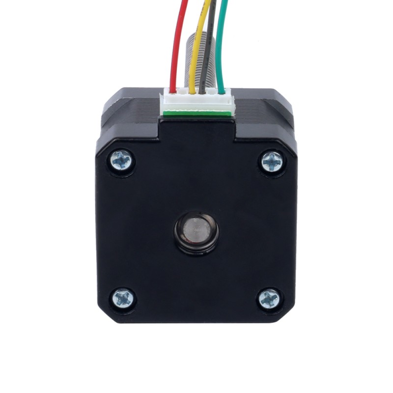 Nema 17 Extern 34mm Stapel 0,4A Lood 4mm Lengte 100mm - 17E13S0404DB4-100RS | StepperOnline UK