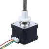 Nema 17 Extern 34mm Stapel 0,4A Lood 4mm Lengte 100mm - 17E13S0404DB4-100RS | StepperOnline UK
