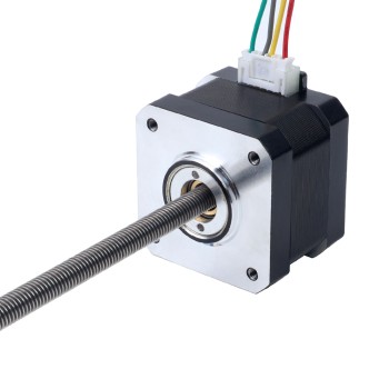 Nema 17 Niet-gespannen 34mm Stack 0.4A Lood 2mm (0.07874")