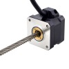 NEMA 17 Niet-captieve Acme Lineaire Stappenmotor 1.5A 34mm Stack Screw Lood 25.4mm (1) Loodlengte 200mm